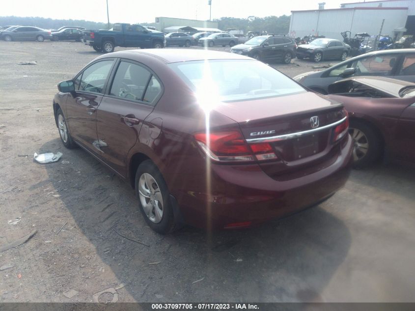 2015 HONDA CIVIC SEDAN LX - 2HGFB2F58FH562396