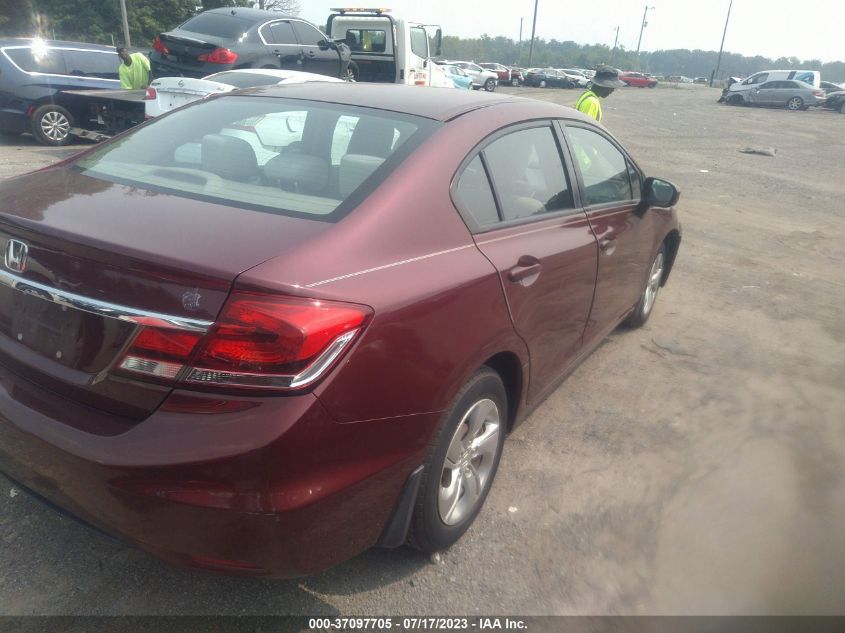 2015 HONDA CIVIC SEDAN LX - 2HGFB2F58FH562396