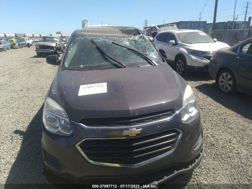 2016 CHEVROLET EQUINOX LS - 2GNFLEEK9G6205012