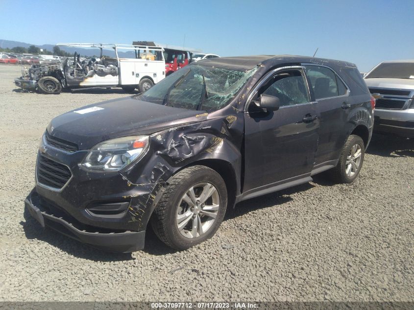 2016 CHEVROLET EQUINOX LS - 2GNFLEEK9G6205012