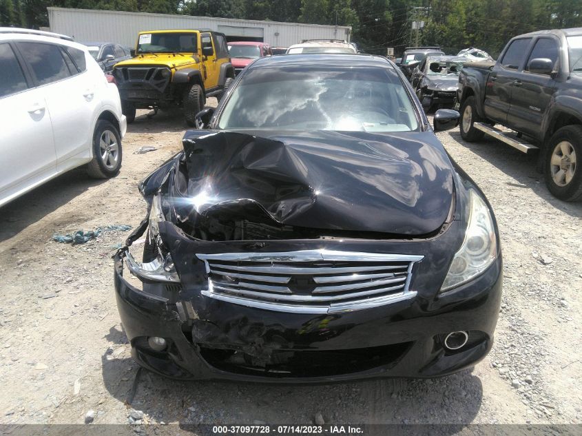 2013 INFINITI G37 SEDAN X JN1CV6AR9DM764476