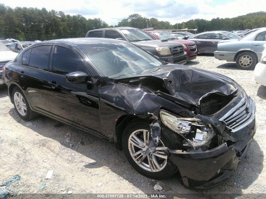 2013 INFINITI G37 SEDAN X JN1CV6AR9DM764476