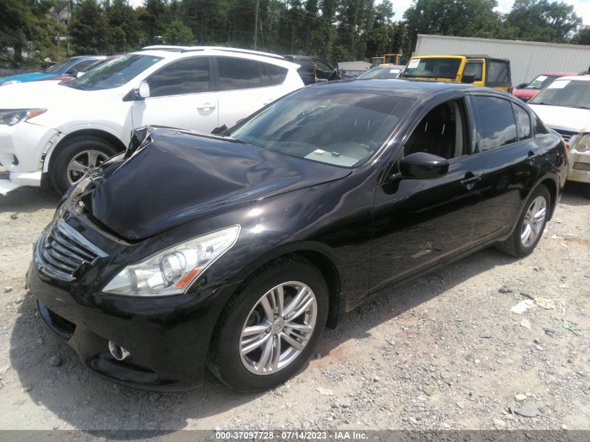 2013 INFINITI G37 SEDAN X JN1CV6AR9DM764476