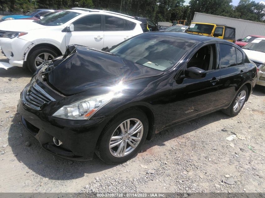 2013 INFINITI G37 SEDAN X JN1CV6AR9DM764476