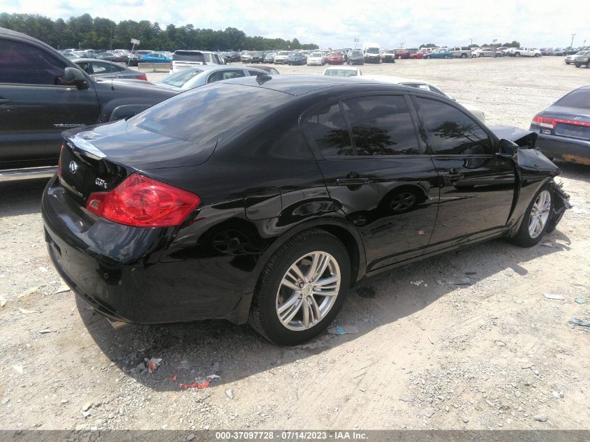2013 INFINITI G37 SEDAN X JN1CV6AR9DM764476