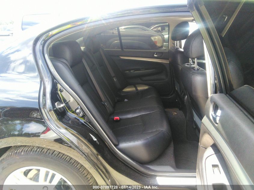 2013 INFINITI G37 SEDAN X JN1CV6AR9DM764476