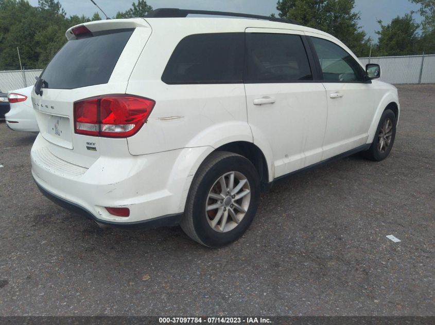 2014 DODGE JOURNEY SXT - 3C4PDCBG9ET107802