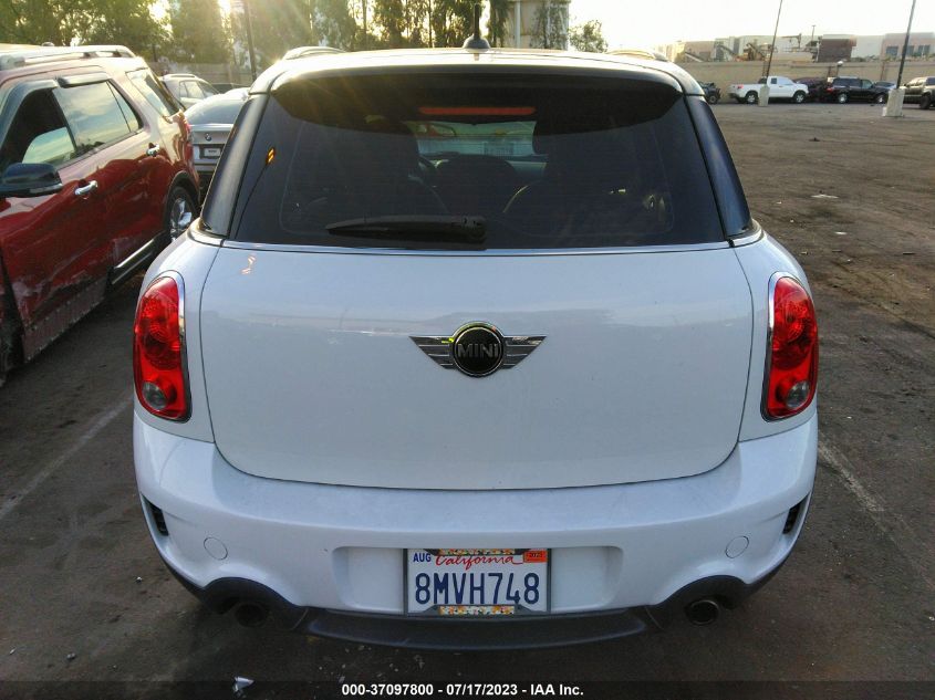 2016 MINI COOPER COUNTRYMAN S - WMWZC3C59GWT10062