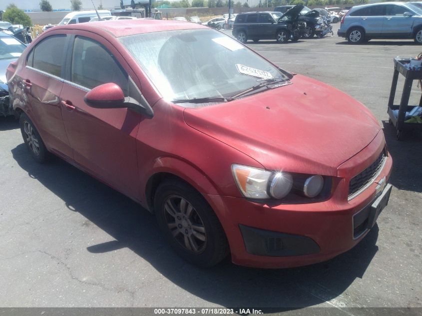 2013 CHEVROLET SONIC LT - 1G1JC5SH6D4149984