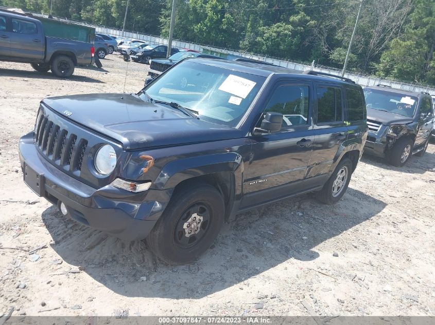 2015 JEEP PATRIOT SPORT - 1C4NJPBB3FD329593