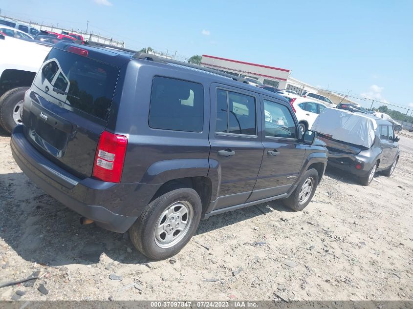 2015 JEEP PATRIOT SPORT - 1C4NJPBB3FD329593