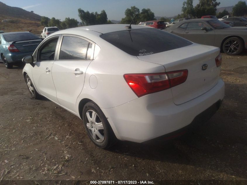 2013 KIA RIO LX - KNADM4A36D6292789