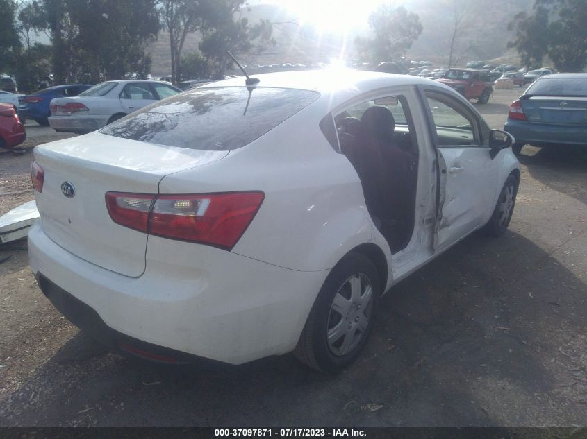 2013 KIA RIO LX - KNADM4A36D6292789