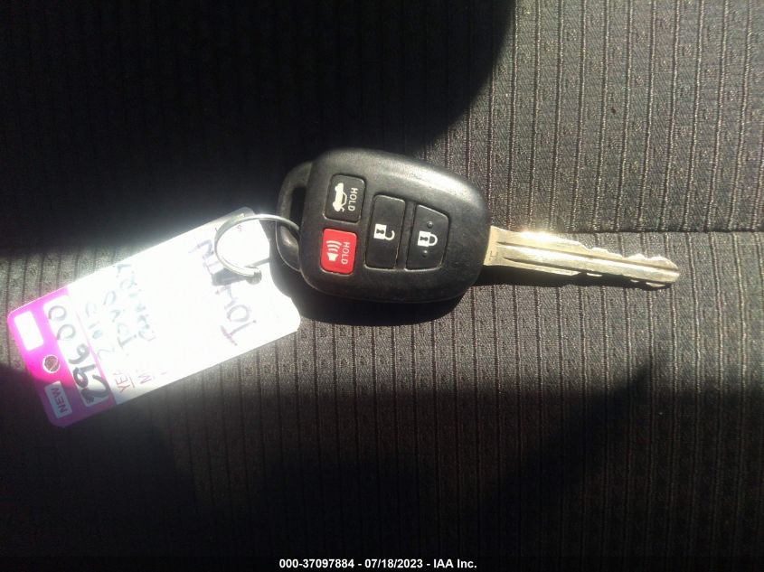 2016 TOYOTA CAMRY XLE/SE/LE/XSE - 4T1BF1FK4GU531075