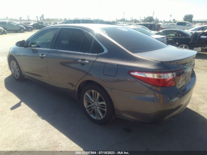 2016 TOYOTA CAMRY XLE/SE/LE/XSE - 4T1BF1FK4GU531075