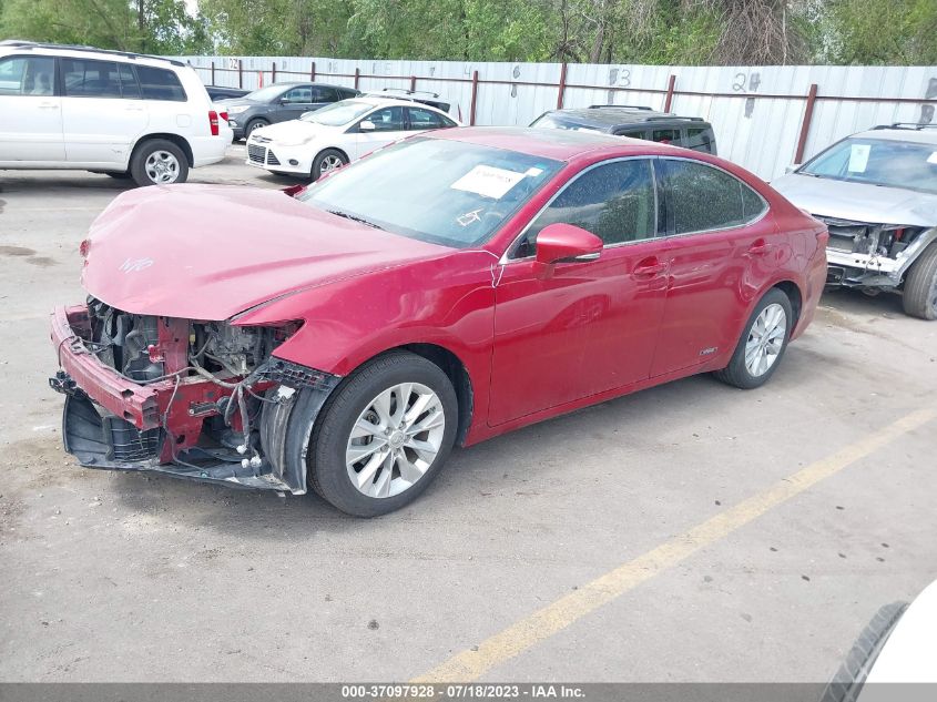 2015 LEXUS ES 300H HYBRID JTHBW1GGXF2098594