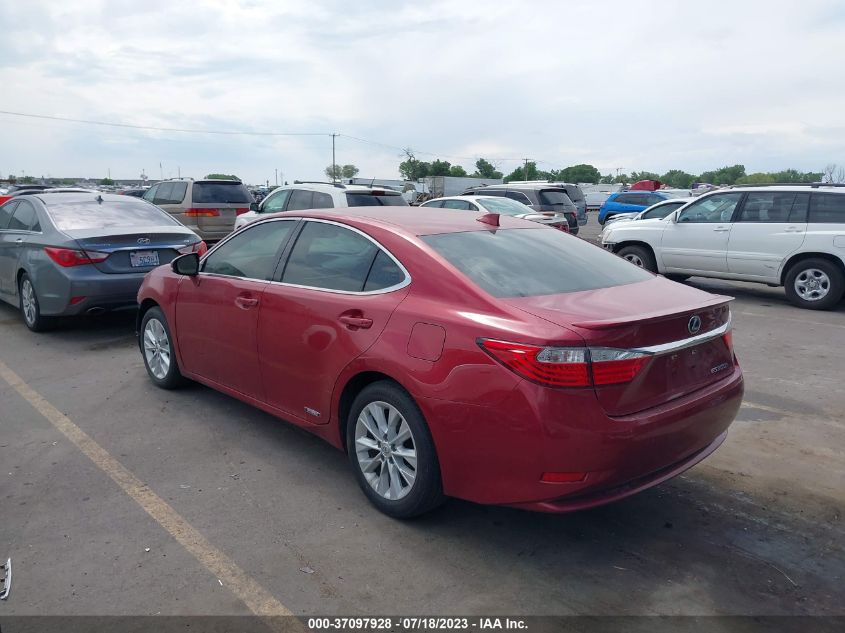 2015 LEXUS ES 300H HYBRID JTHBW1GGXF2098594