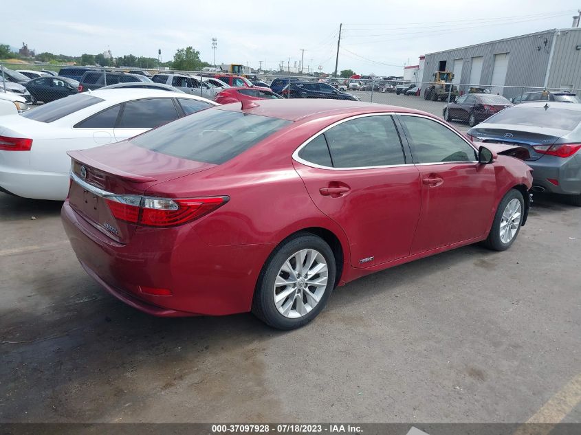 2015 LEXUS ES 300H HYBRID JTHBW1GGXF2098594