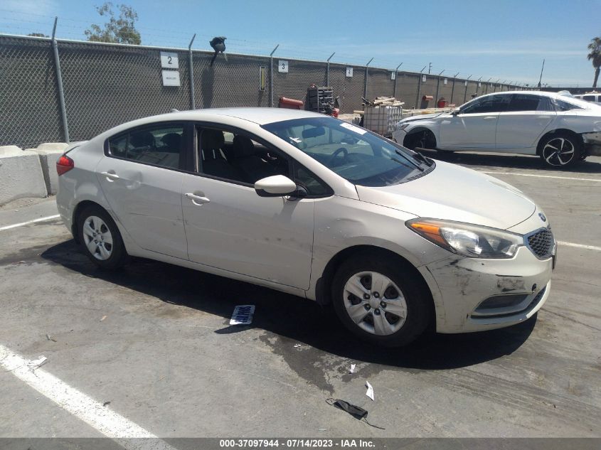 2015 KIA FORTE LX - KNAFK4A69F5259044