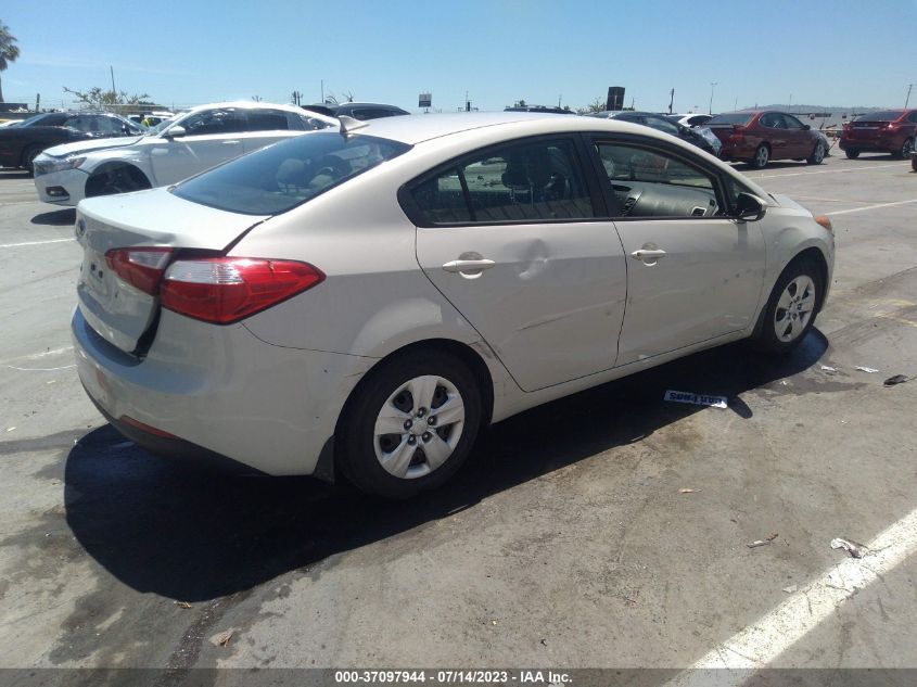 2015 KIA FORTE LX - KNAFK4A69F5259044
