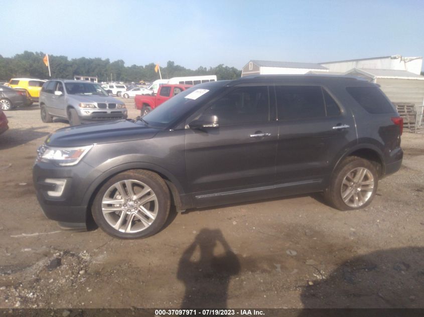 2017 FORD EXPLORER LIMITED - 1FM5K7F83HGE26995