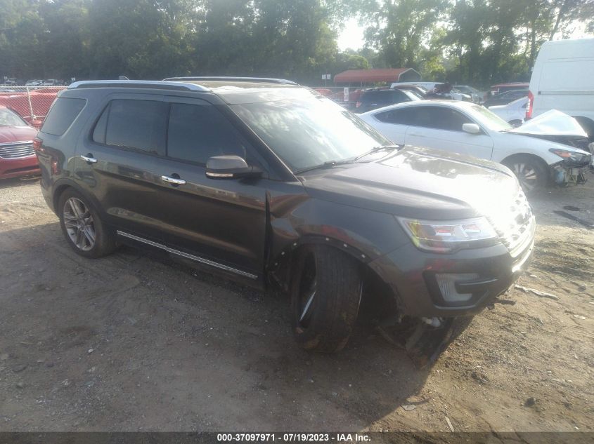 2017 FORD EXPLORER LIMITED - 1FM5K7F83HGE26995