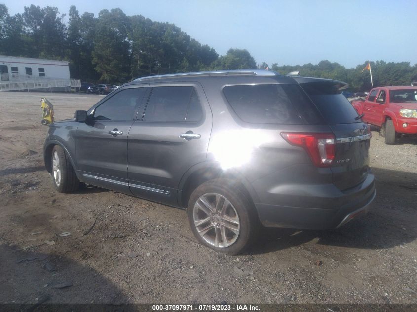 2017 FORD EXPLORER LIMITED - 1FM5K7F83HGE26995