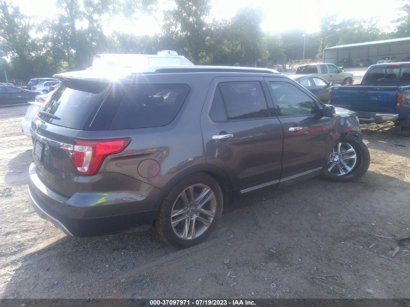 2017 FORD EXPLORER LIMITED - 1FM5K7F83HGE26995