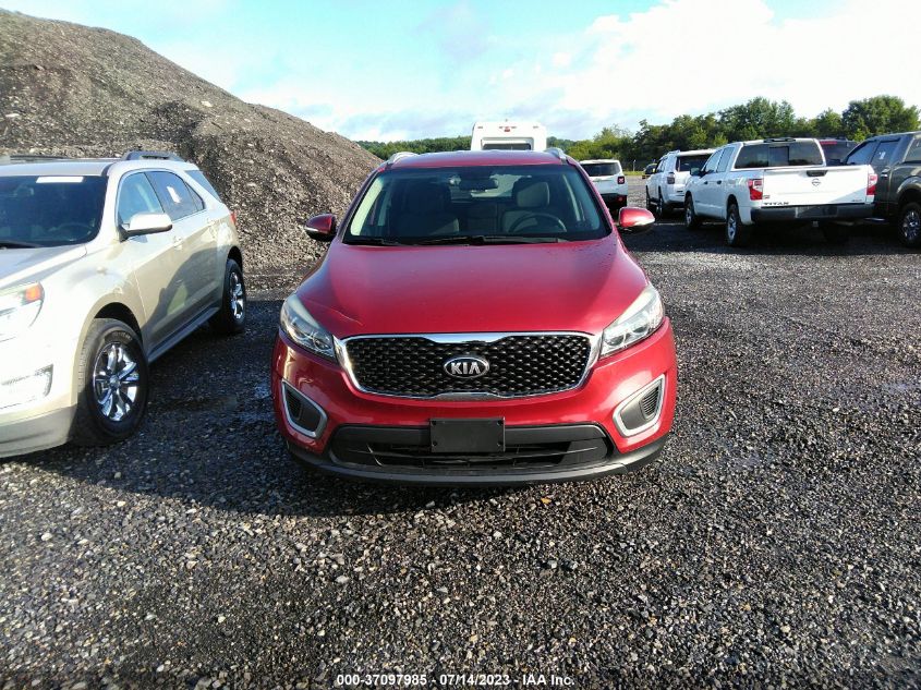 2016 KIA SORENTO LX - 5XYPGDA37GG166482