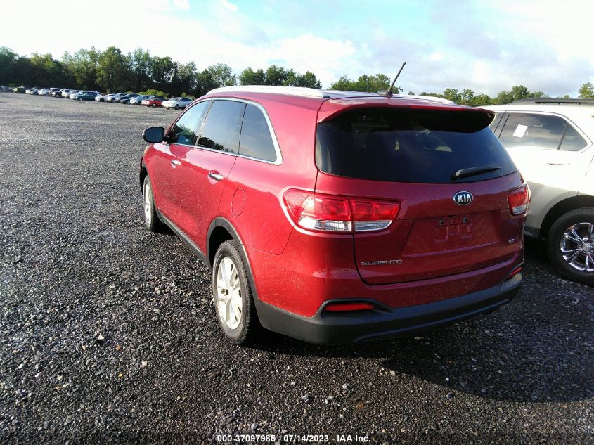 2016 KIA SORENTO LX - 5XYPGDA37GG166482