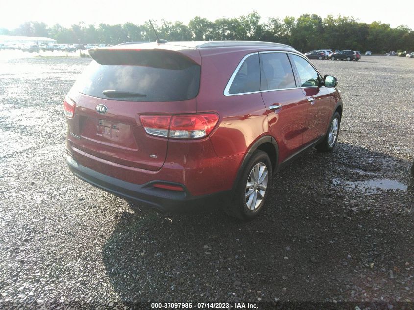 2016 KIA SORENTO LX - 5XYPGDA37GG166482