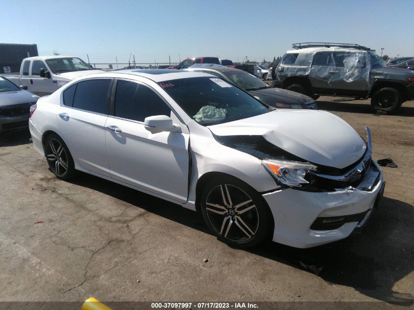 2016 HONDA ACCORD SEDAN EX - 1HGCR2F7XGA208783