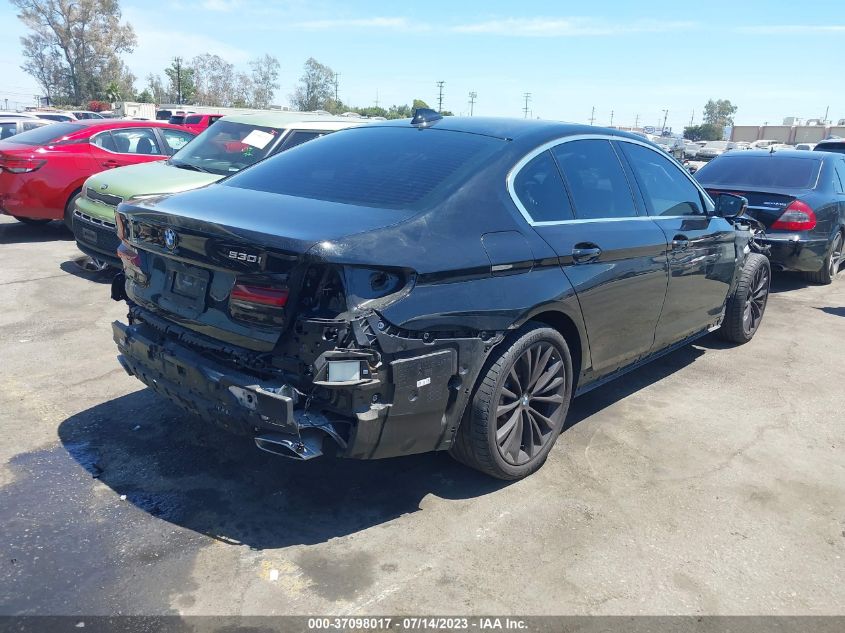 2021 BMW 5 SERIES 530I - WBA53BH02MWW94297