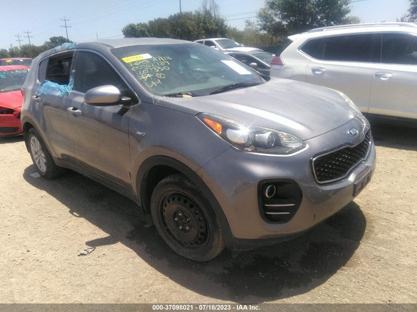 2017 KIA SPORTAGE LX - KNDPMCAC2H7207330