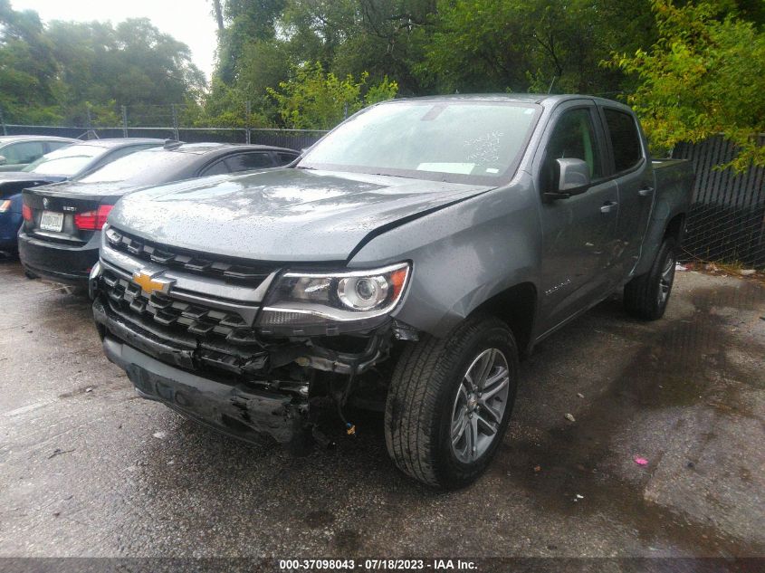 2022 CHEVROLET COLORADO 2WD LT - 1GCGSCEN4N1137765