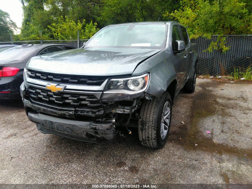 2022 CHEVROLET COLORADO 2WD LT - 1GCGSCEN4N1137765