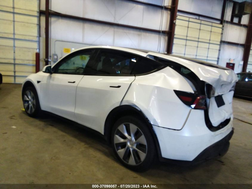 2022 TESLA MODEL Y LONG RANGE - 7SAYGDEE1NA012287