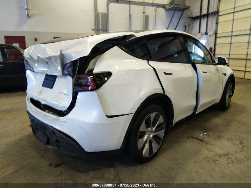 2022 TESLA MODEL Y LONG RANGE - 7SAYGDEE1NA012287