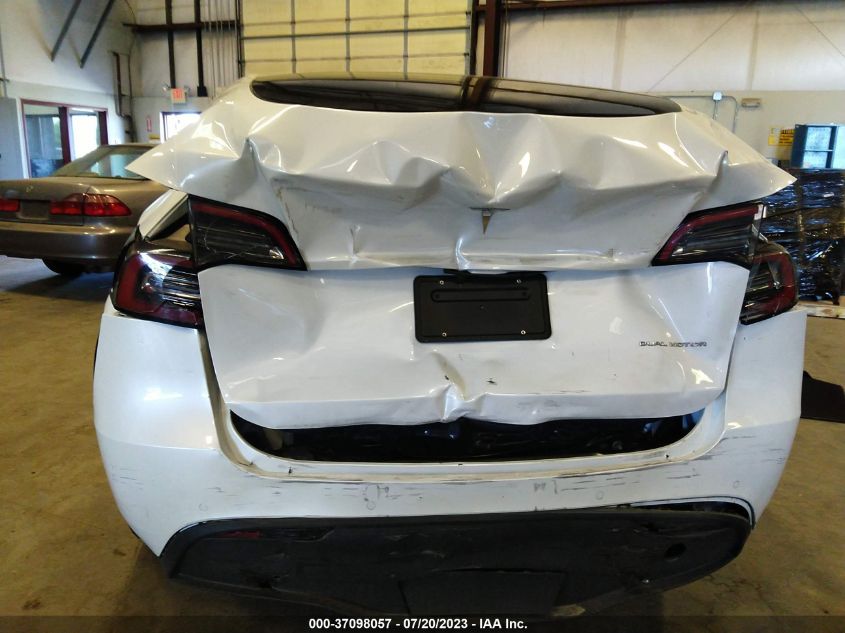 2022 TESLA MODEL Y LONG RANGE - 7SAYGDEE1NA012287