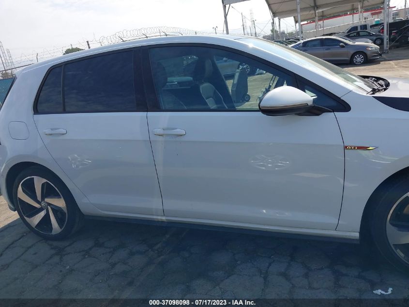 2018 VOLKSWAGEN GOLF GTI S/SE/AUTOBAHN - 3VW547AU0JM267431