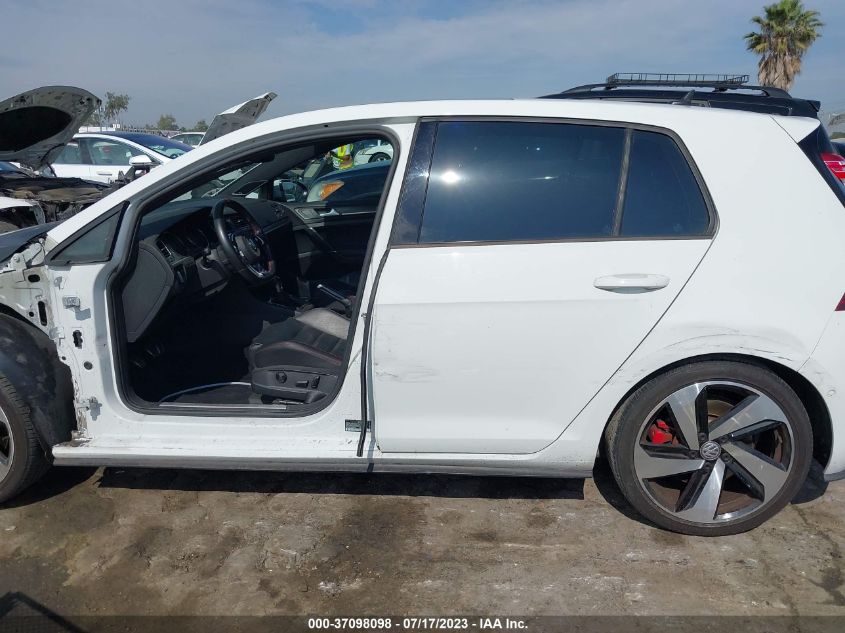 2018 VOLKSWAGEN GOLF GTI S/SE/AUTOBAHN - 3VW547AU0JM267431
