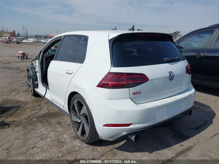 2018 VOLKSWAGEN GOLF GTI S/SE/AUTOBAHN - 3VW547AU0JM267431