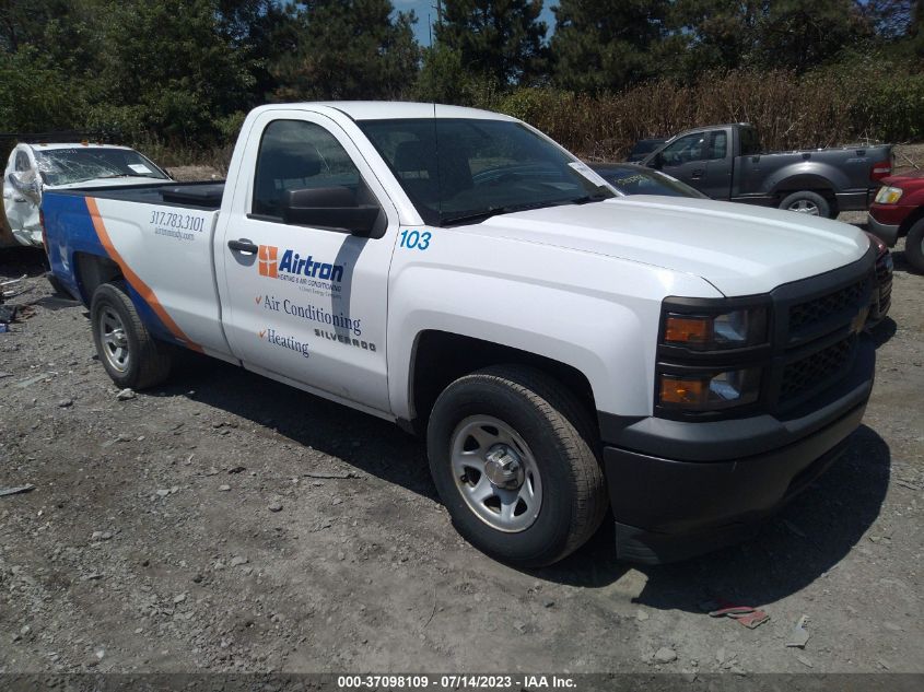 2014 CHEVROLET SILVERADO 1500 WORK TRUCK - 1GCNCPEH6EZ299663