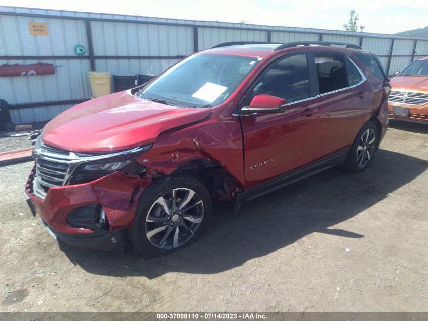 2022 CHEVROLET EQUINOX LT - 3GNAXUEV9NL218256