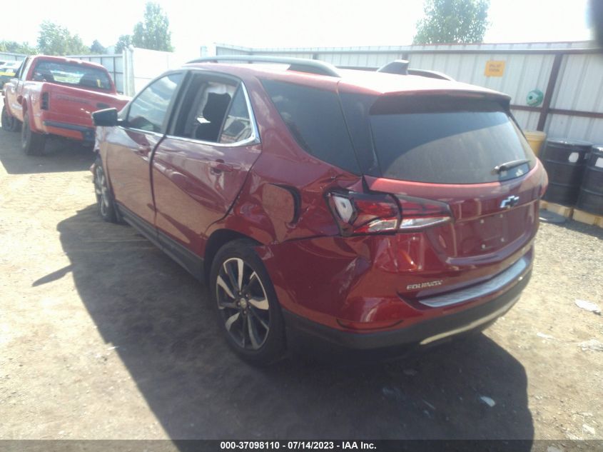 2022 CHEVROLET EQUINOX LT - 3GNAXUEV9NL218256