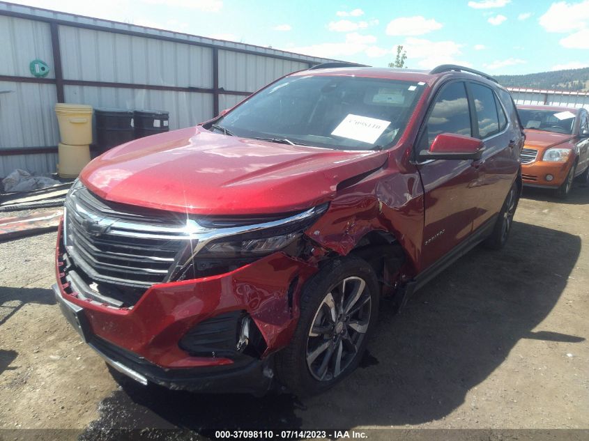 2022 CHEVROLET EQUINOX LT - 3GNAXUEV9NL218256