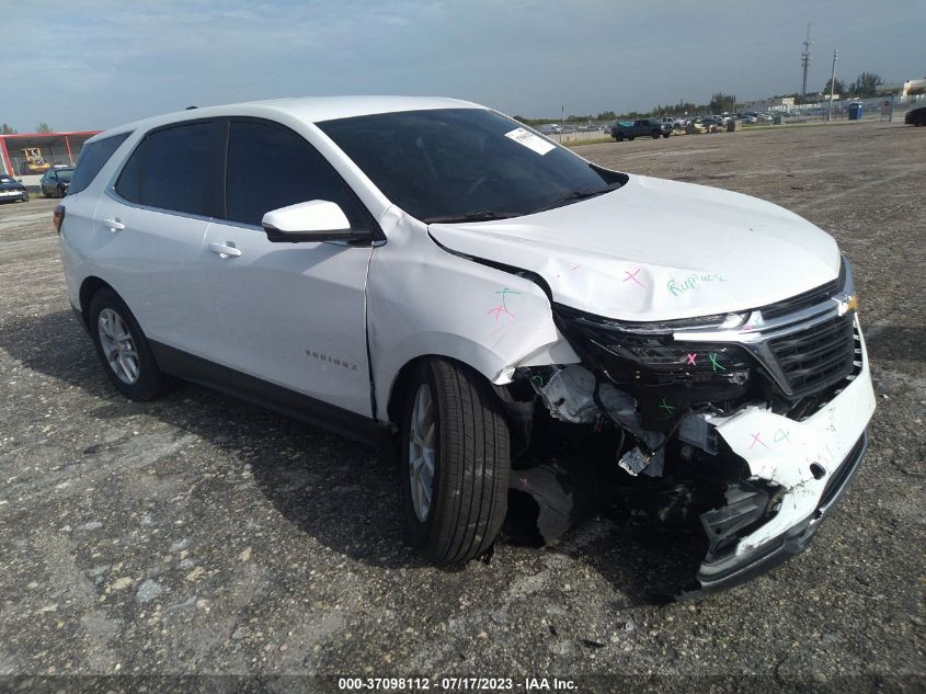 2022 CHEVROLET EQUINOX LT - 3GNAXKEV2NL296110