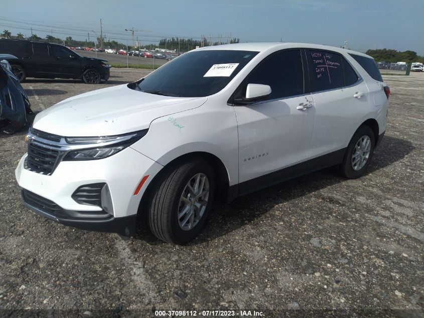 2022 CHEVROLET EQUINOX LT - 3GNAXKEV2NL296110