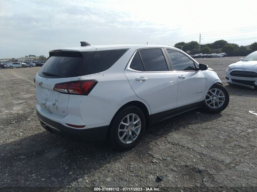 2022 CHEVROLET EQUINOX LT - 3GNAXKEV2NL296110