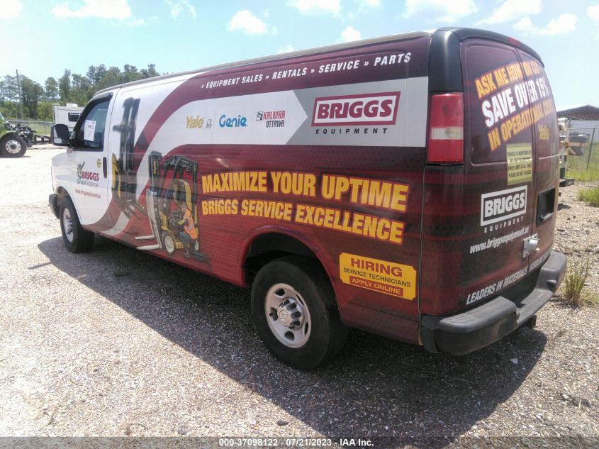 2015 CHEVROLET EXPRESS CARGO VAN - 1GCZGUBG9F1276071